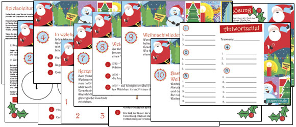 Weihnachtsquiz 24 Weihnachtsrätsel Für Erwachsene Zum Ausdrucken - 37